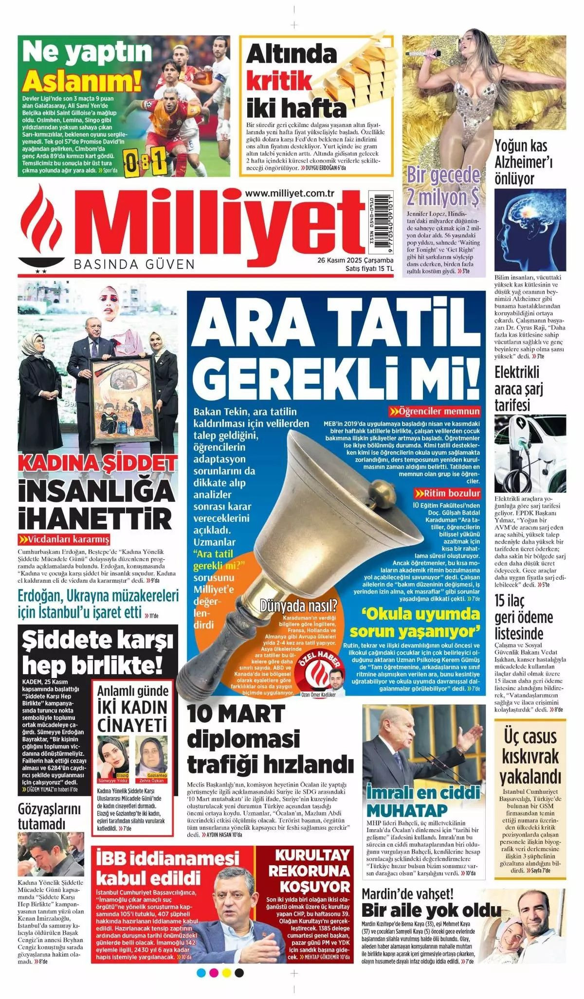 Devlet Bahçeli'nin "Terör bitsin de varsın sonumuz darağacı olsun" çıkışı manşetlerde! Hangi gazete nasıl gördü? - Sayfa 2