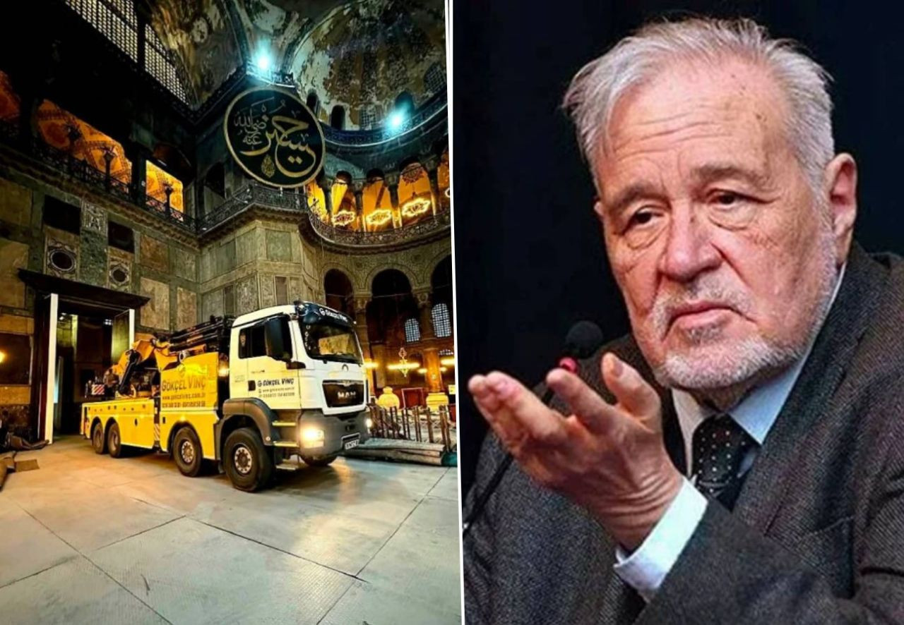 Ayasofya’da ağır tonajlı kamyon krizi! İlber Ortaylı'dan dikkat çeken çıkış: Bu yapı bu yükü kaldıramaz! - Sayfa 6