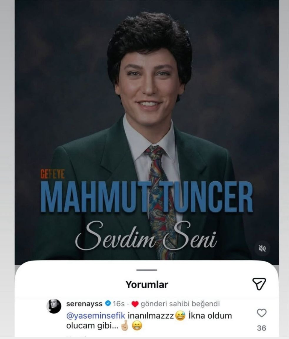 ''Hayatım film olursa beni Serenay Sarıkaya oynasın'' diyen Mahmut Tuncer'e yanıt gecikmedi! Ünlü oyuncu yapay zekayla hazırlanan görseli görünce 'İkna oldum' dedi - Sayfa 4