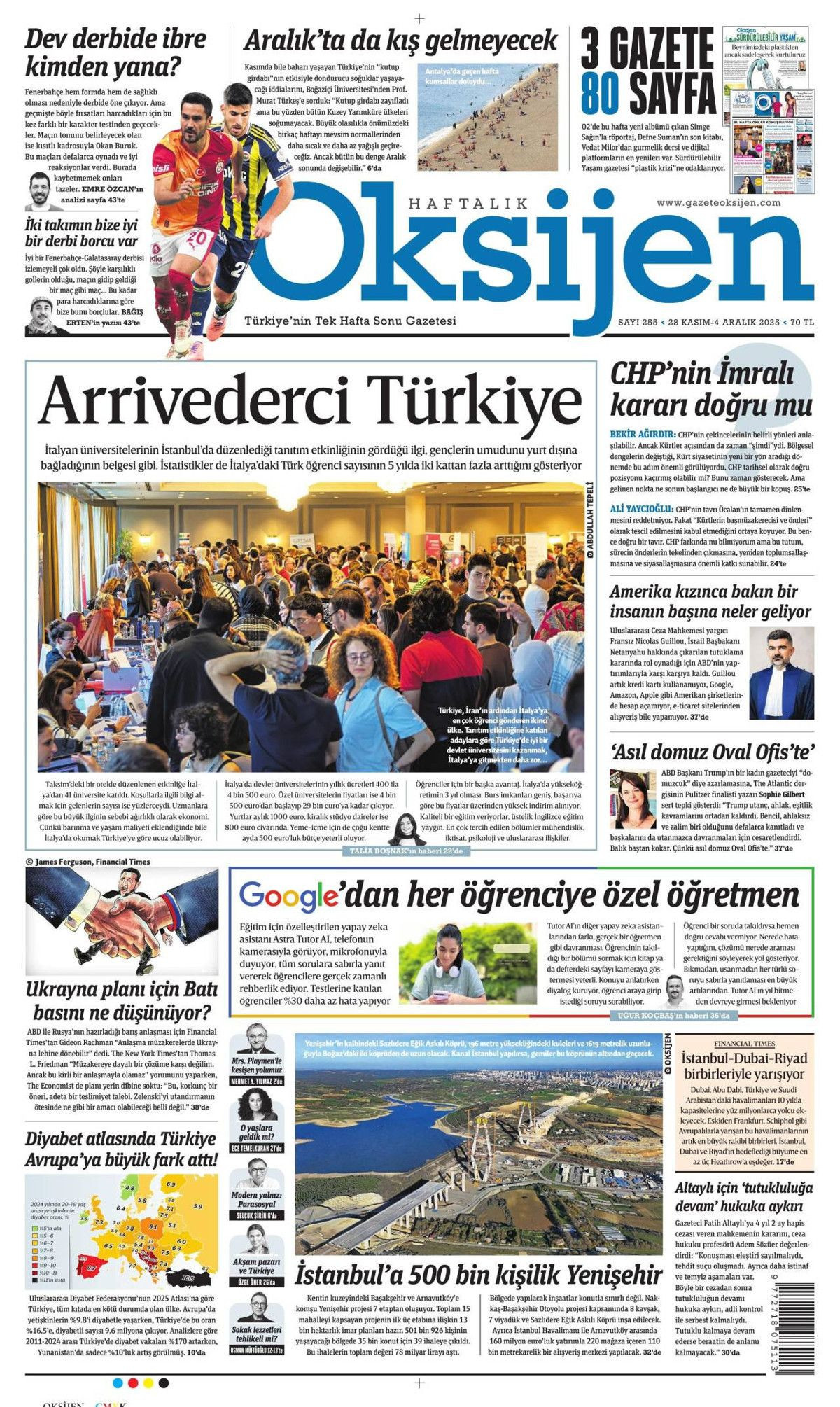 İznik, Papa için hazır... Dünyanın izlediği ziyaret manşetlerde! Hangi gazete nasıl gördü? - Sayfa 15