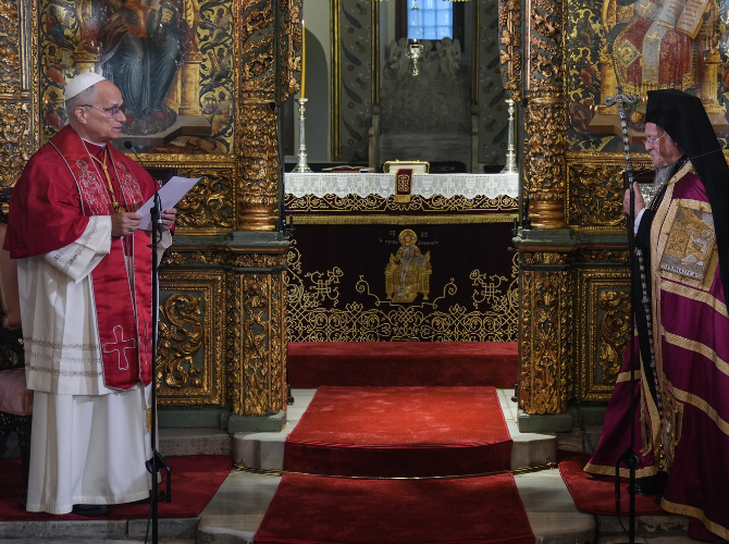 Papa'nın Türkiye temasları sürüyor! 14. Leo'nun ilk durağı Sultanahmet Camisi oldu! Ardından Mor Ephrem Süryani Ortodoks Kilisesi ve Fener Rum Patrikhanesi'ni ziyaret etti - Sayfa 7