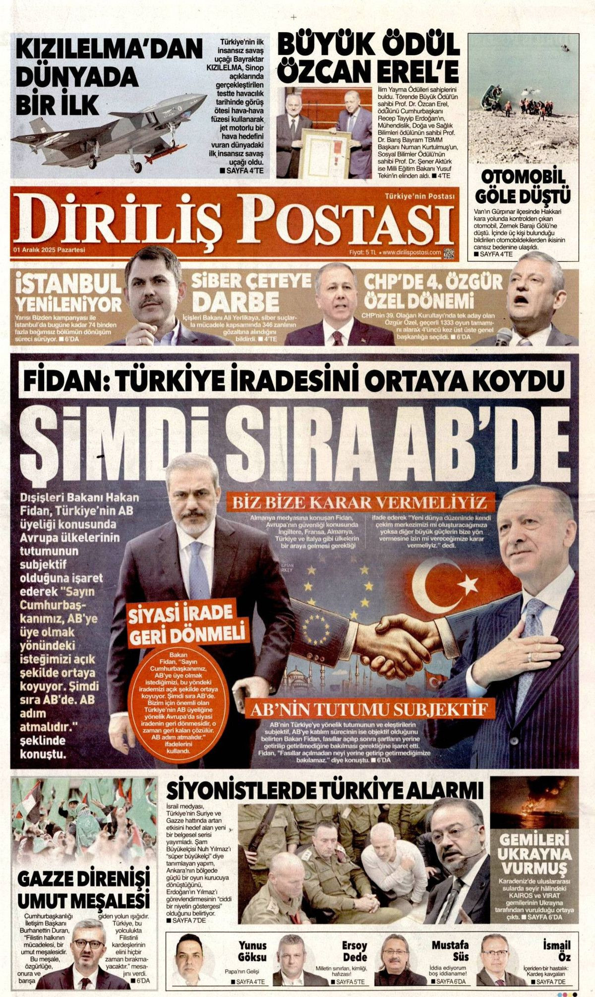 Havadaki kuralları değiştiren atış manşetlerde! KIZILELMA'dan dünyada bir ilk... - Sayfa 15