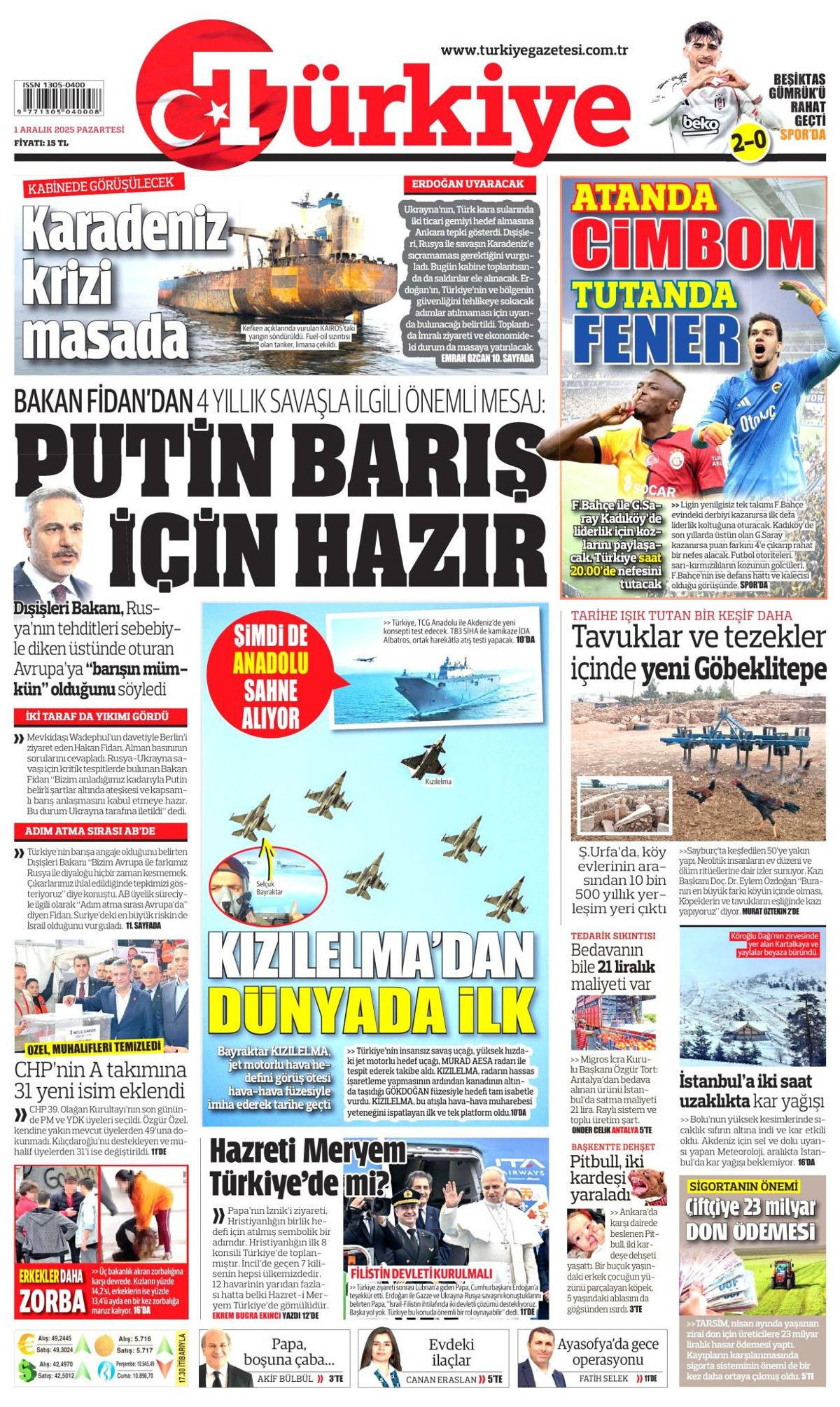 Havadaki kuralları değiştiren atış manşetlerde! KIZILELMA'dan dünyada bir ilk... - Sayfa 8