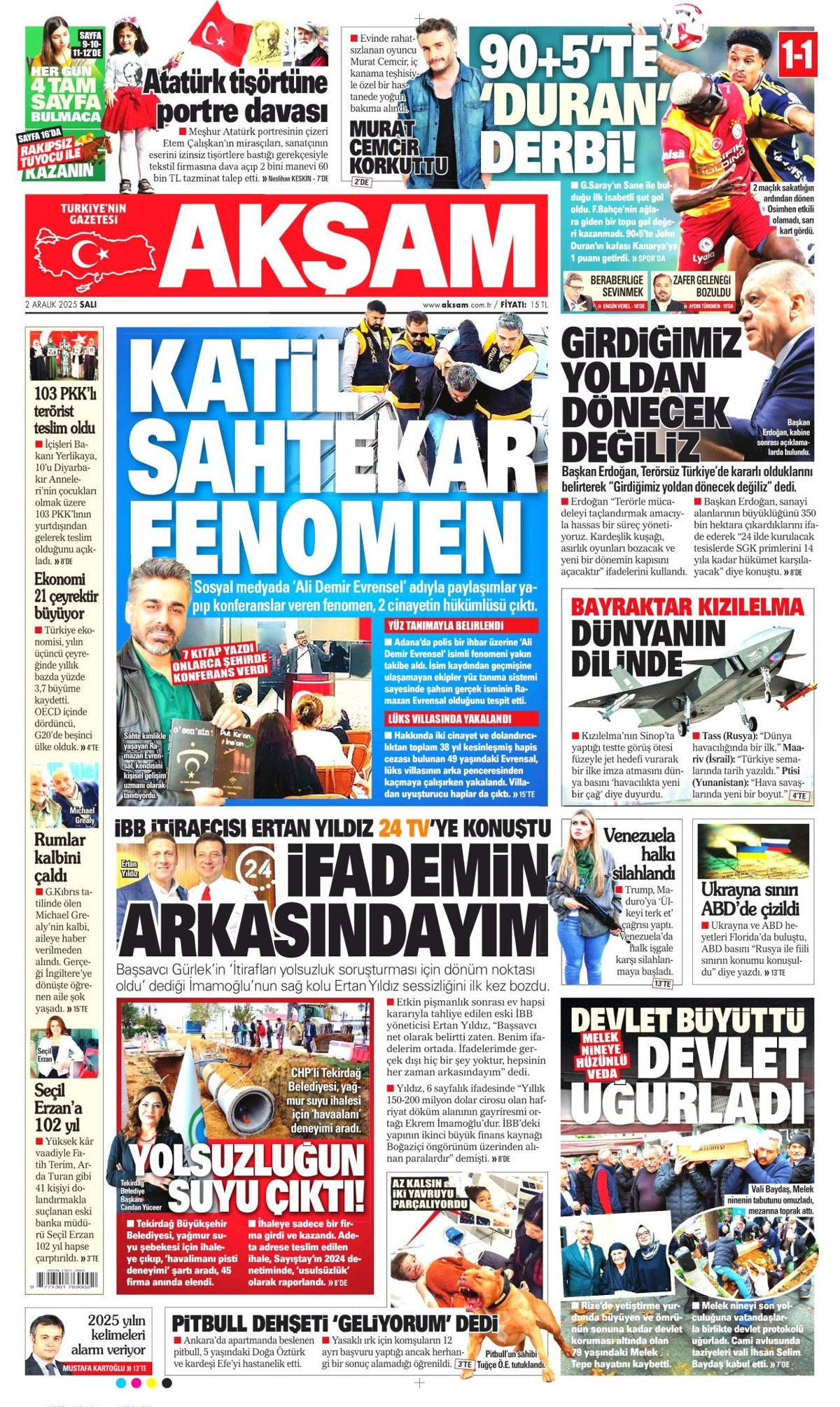 Topyekün kalkınma seferberliği başlıyor! Cumhurbaşkanı Erdoğan'ın müjdesi manşetlerde... - Sayfa 5