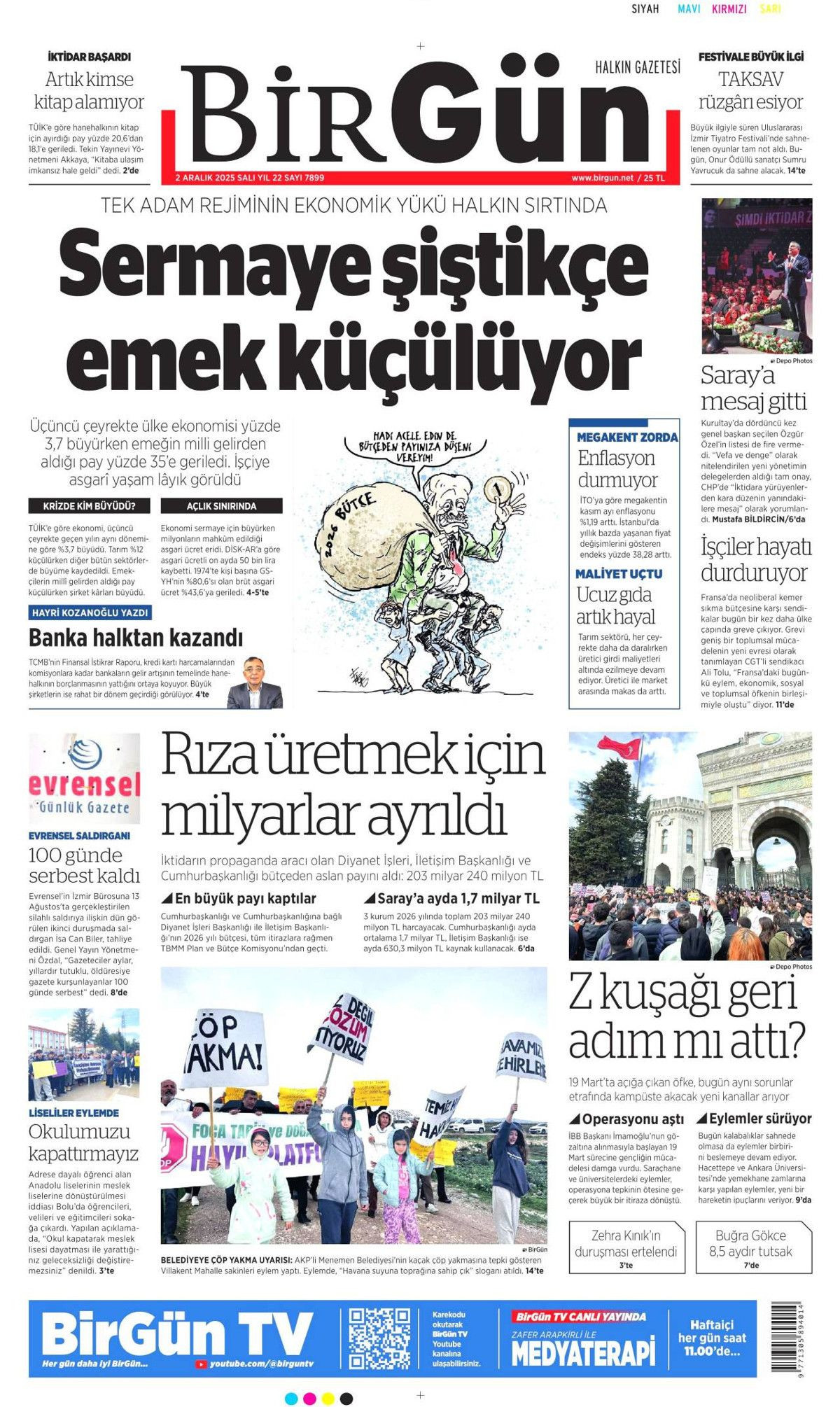 Topyekün kalkınma seferberliği başlıyor! Cumhurbaşkanı Erdoğan'ın müjdesi manşetlerde... - Sayfa 22