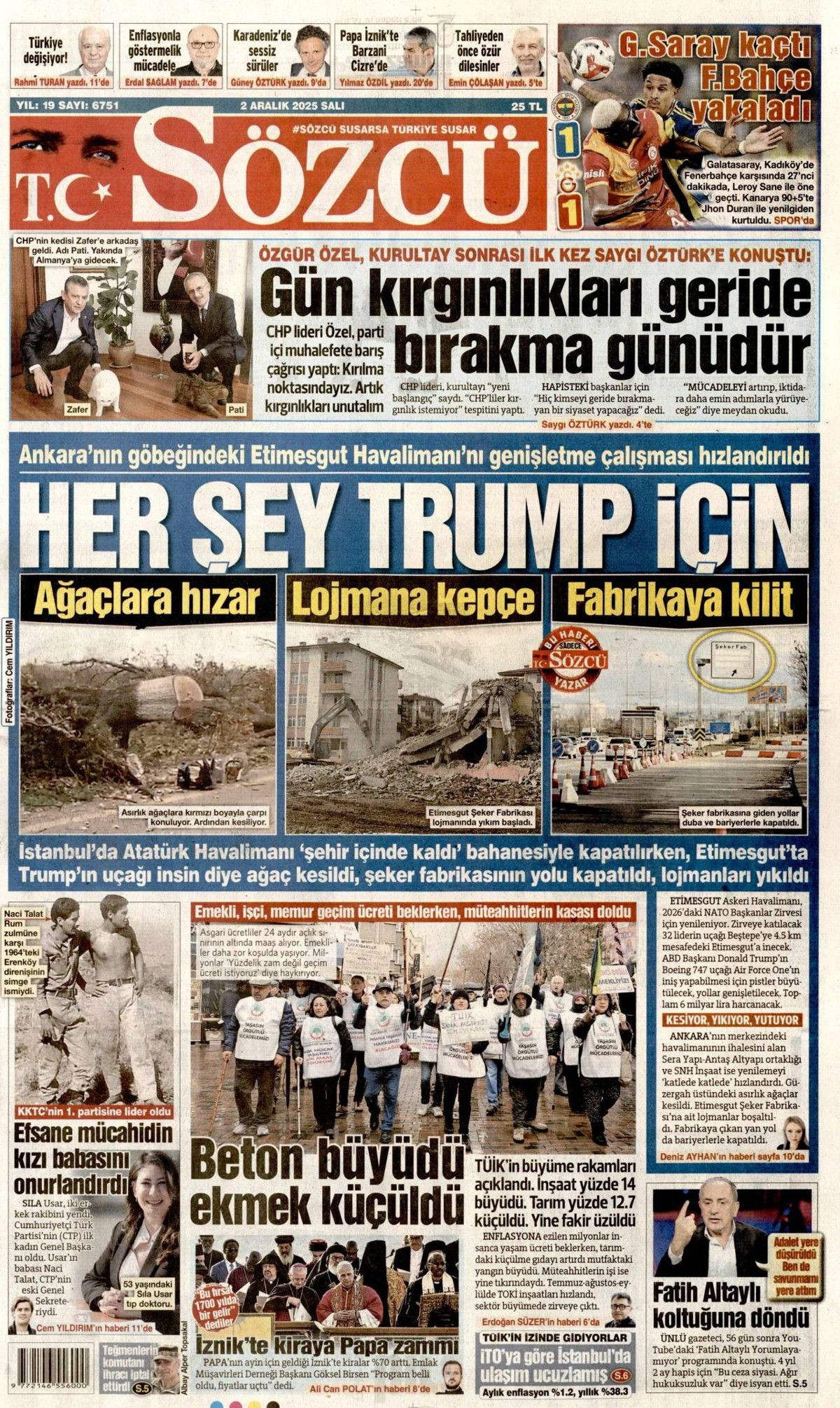 Topyekün kalkınma seferberliği başlıyor! Cumhurbaşkanı Erdoğan'ın müjdesi manşetlerde... - Sayfa 7