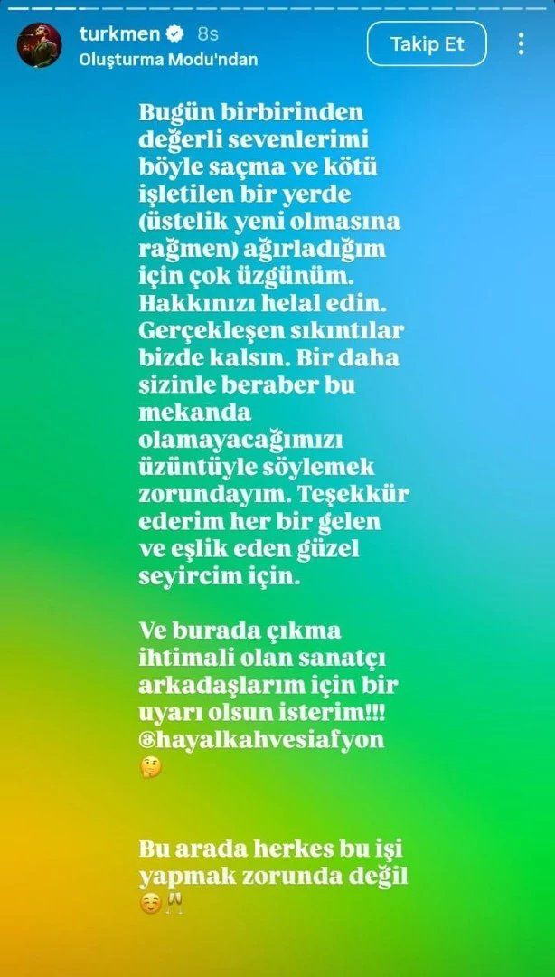 Gökhan Türkmen'in konserinde ortalık karıştı! Eşine küfür edilince çileden çıktı - Sayfa 3