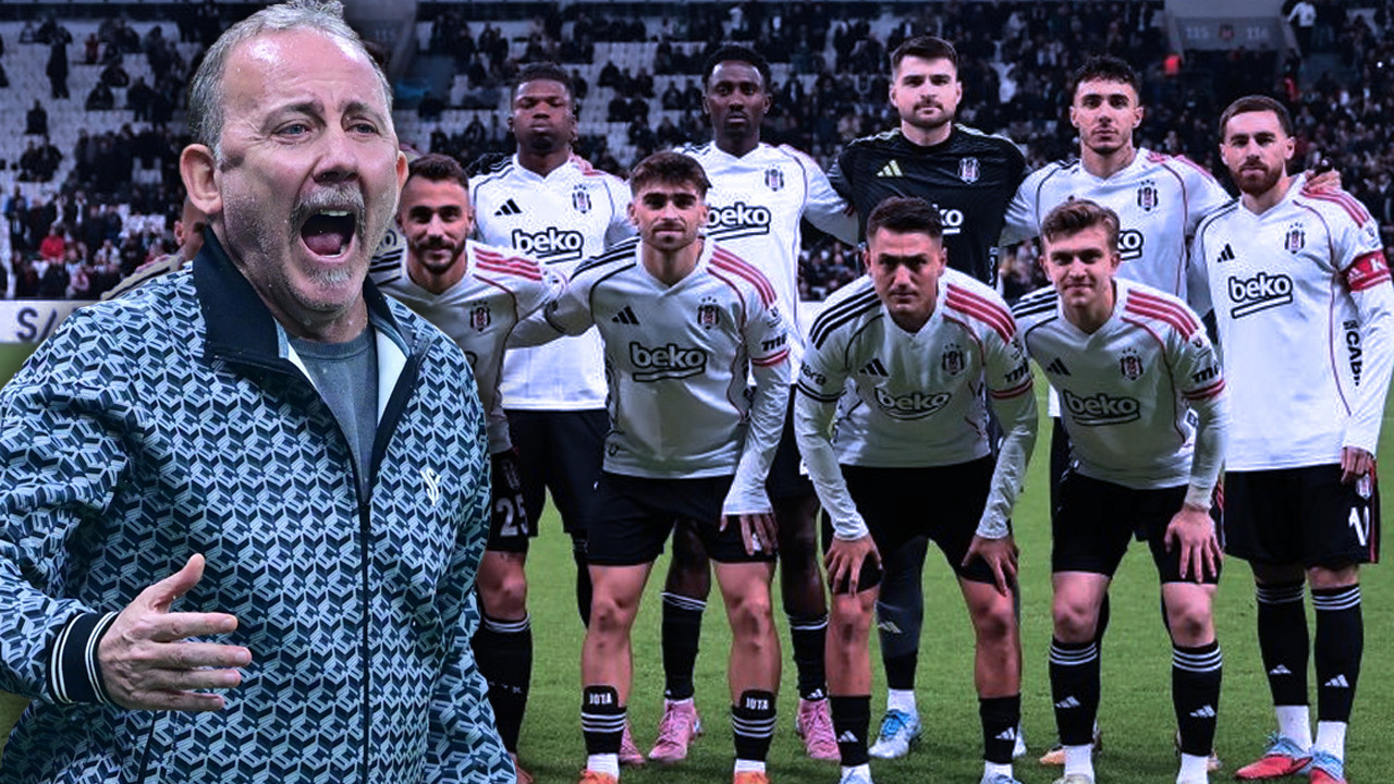 Sergen Yalçın sonunda isyan etti! Yönetime rapor verildi: Beşiktaş'ta 4 ismin bileti kesildi