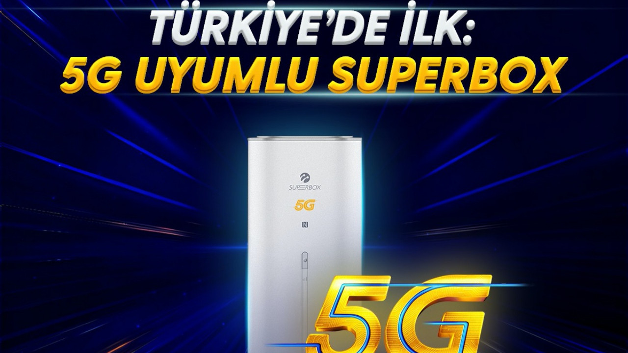 Turkcell’den Türkiye’de bir ilk! 5G uyumlu Superbox satışta!