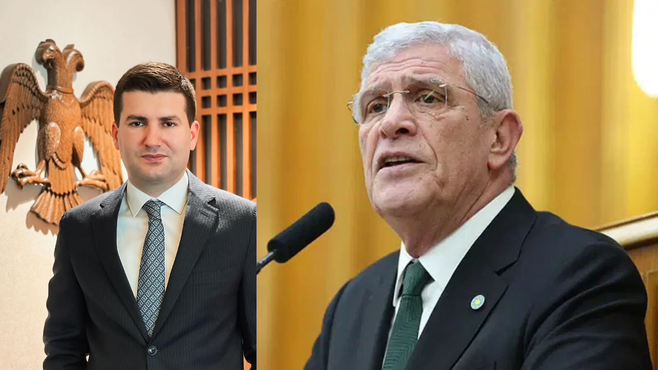 Ülkü Ocakları Başkanı Ahmet Yıldırım'dan Müsavat Dervişoğlu'na sert sözler: "Sınırını aşma dansöz"