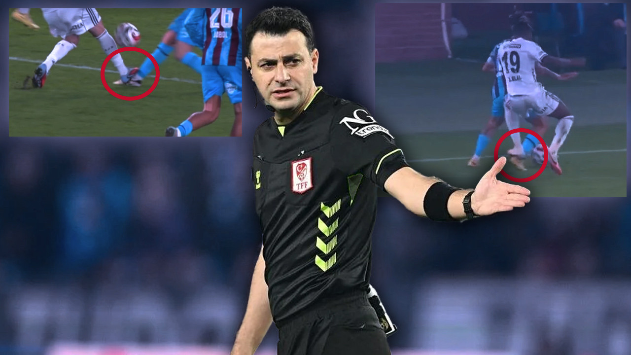 "Hakemler derbide Beşiktaş'ı katletmiş!" Trio programında hakem kararları tek tek incelendi: Kırmızı kart pozisyonunda büyük skandal