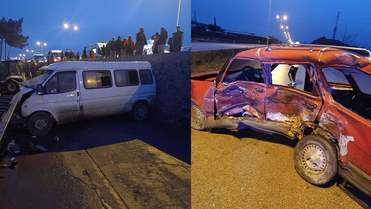 Sinop'ta feci kaza: Ölü ve yaralılar var