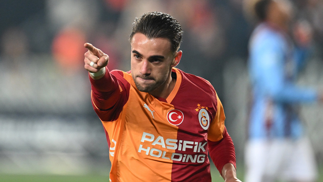 Galatasaray'da galibiyetin mimarı Yunus Akgün