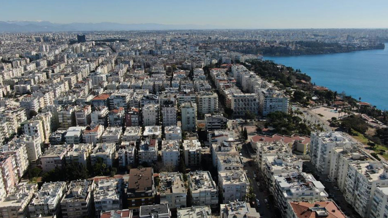 Antalya'da ocak ayında bakın kaç konut satıldı
