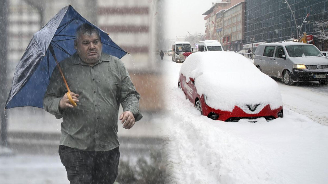 Meteoroloji açıkladı: 49 ile sağanak, 4 ile kar geliyor!