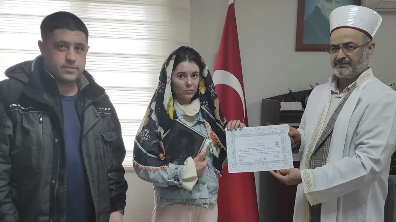 Çalışmaya geldi, İslamiyet'le şereflendi: Rus vatandaşı Ketova artık 