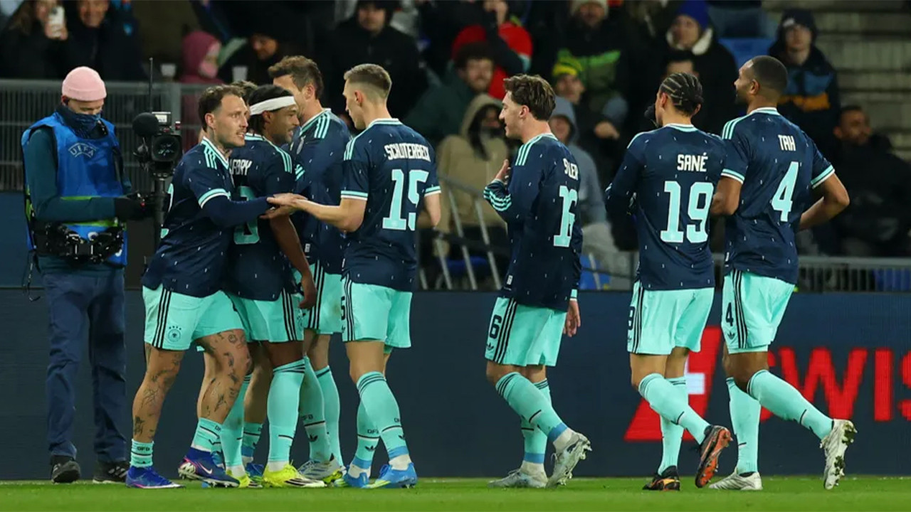 Sane 11'de başladı, Almanya 4-3 kazandı