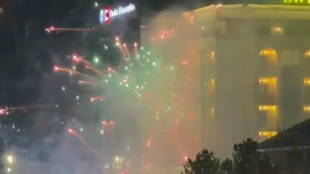 Kosovalılardan A Milli Takımımızın oteline havai fişekli baskın! Uyutmamak için uğraştılar