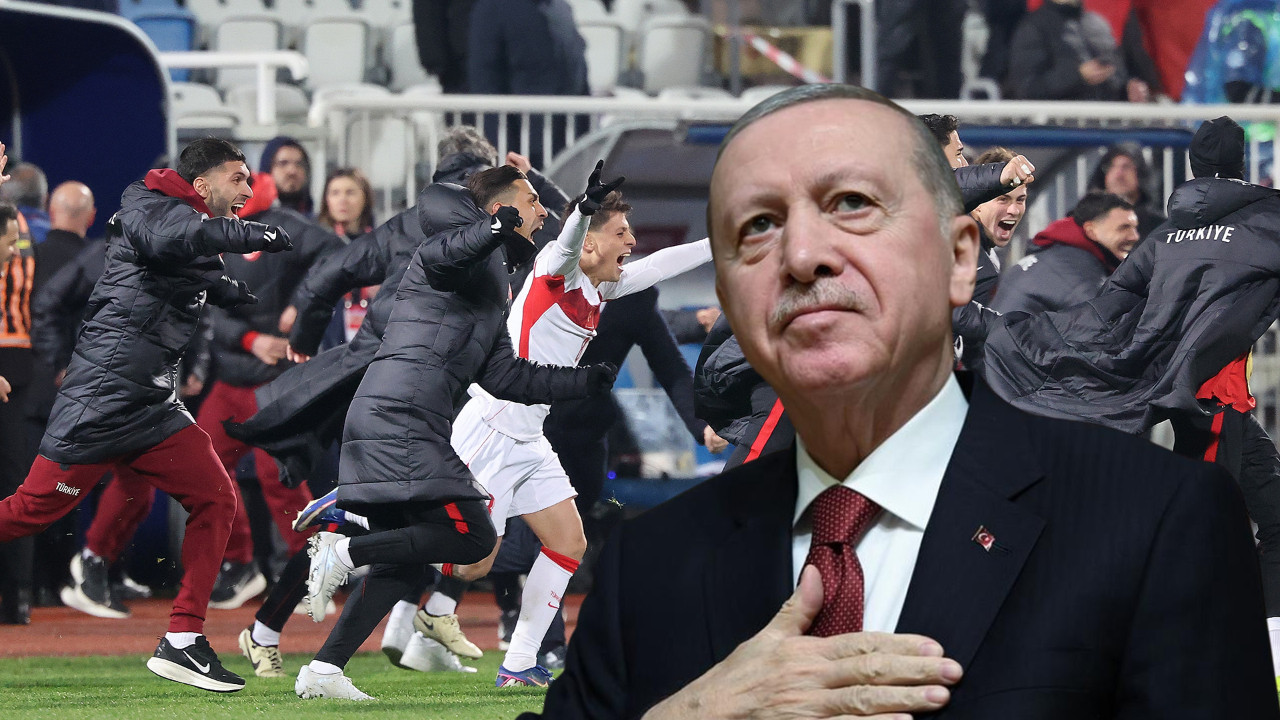 24 yıl sonra gelen başarıya ilk tebrik: Cumhurbaşkanı Recep Tayyip Erdoğan'dan Bizim Çocuklar'a kutlama mesajı