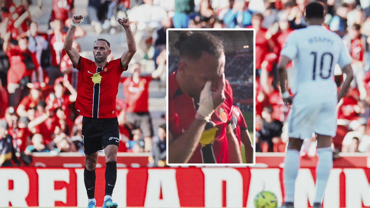 Real Madrid'i 90'da yıkan Vedat Muriqi gözyaşlarını tutamadı