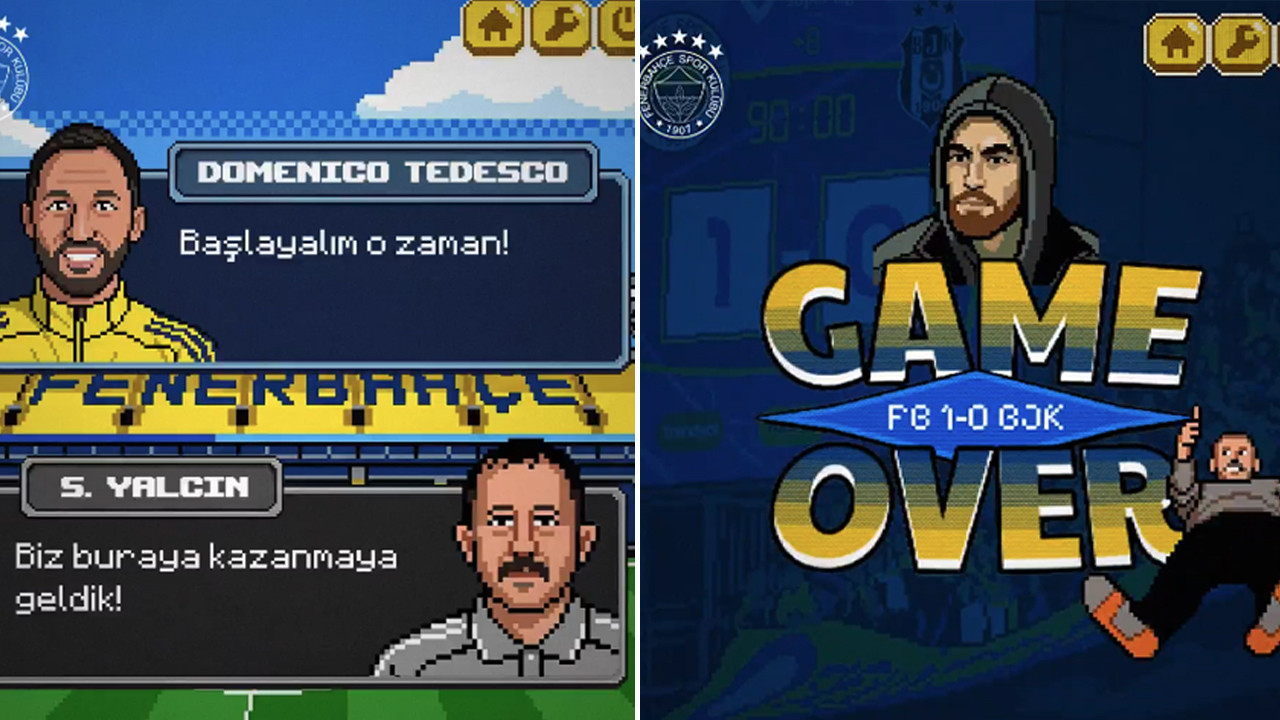 Fenerbahçe'den Beşiktaş'a videolu gönderme