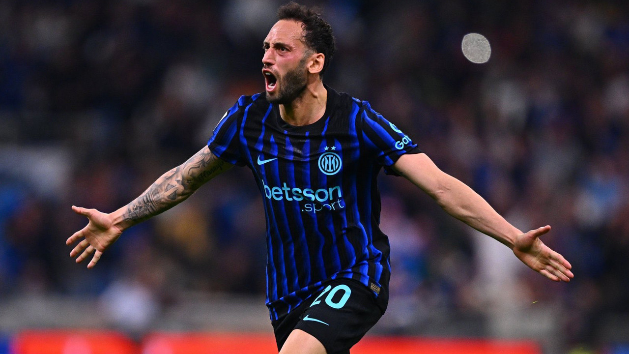 Tüm dünya yine bir Türk'ü konuşuyor! Hakan Çalhanoğlu'nun attığı gol manşetleri süsledi: 