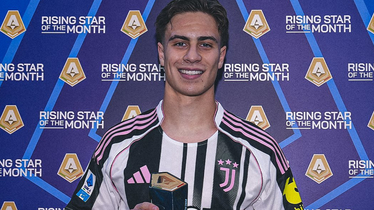 Kenan Yıldız 'mart ayının yıldızı' ödülünü aldı