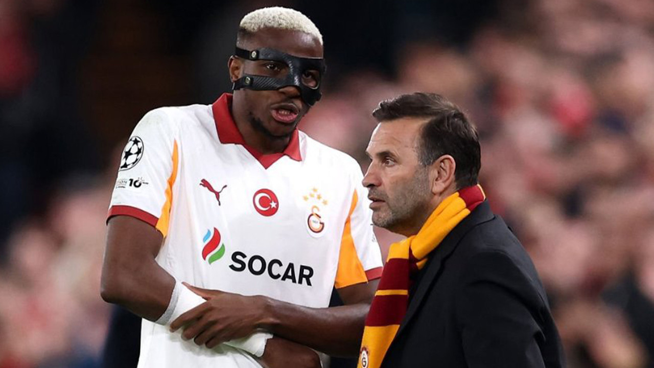 Okan Buruk, Osimhen'in sahalara hangi maçla döneceğini açıkladı