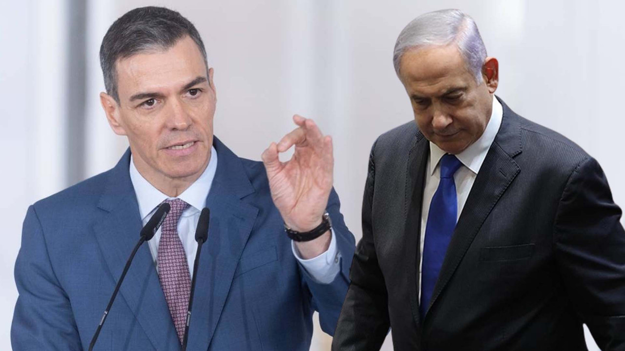 İspanya Başbakanı Pedro Sanchez'den Netanyahu'ya hodri meydan! 