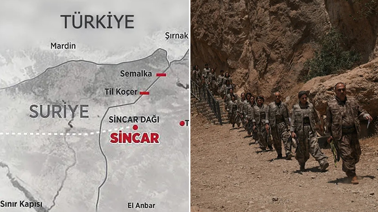 PKK dağ kadrosunu Sincar'dan çekiyor: Terör merkezinde tasfiye süreci başladı!