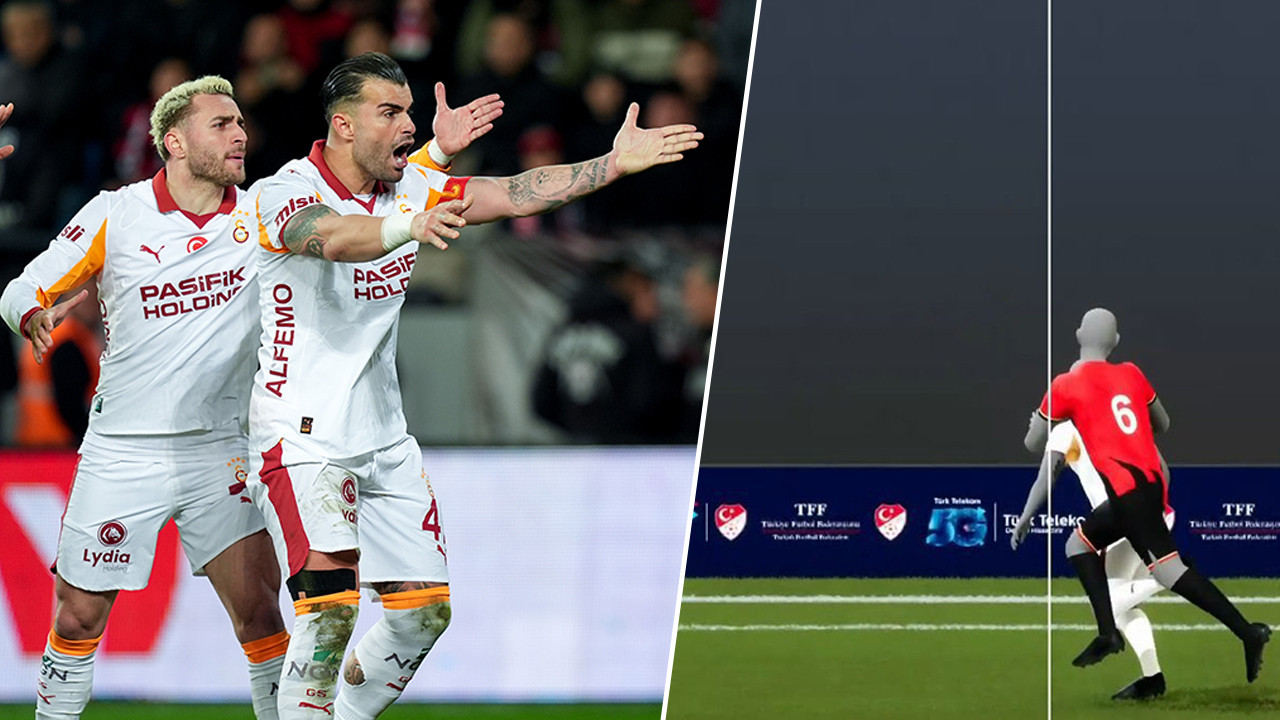 Trio ekibi, Galatasaray maçındaki pozisyonları tek tek yorumladı