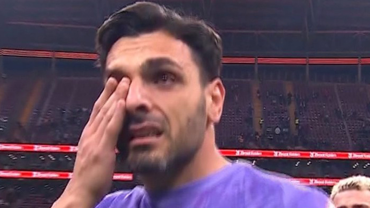 Günay Güvenç maç sonu gözyaşlarını tutamadı