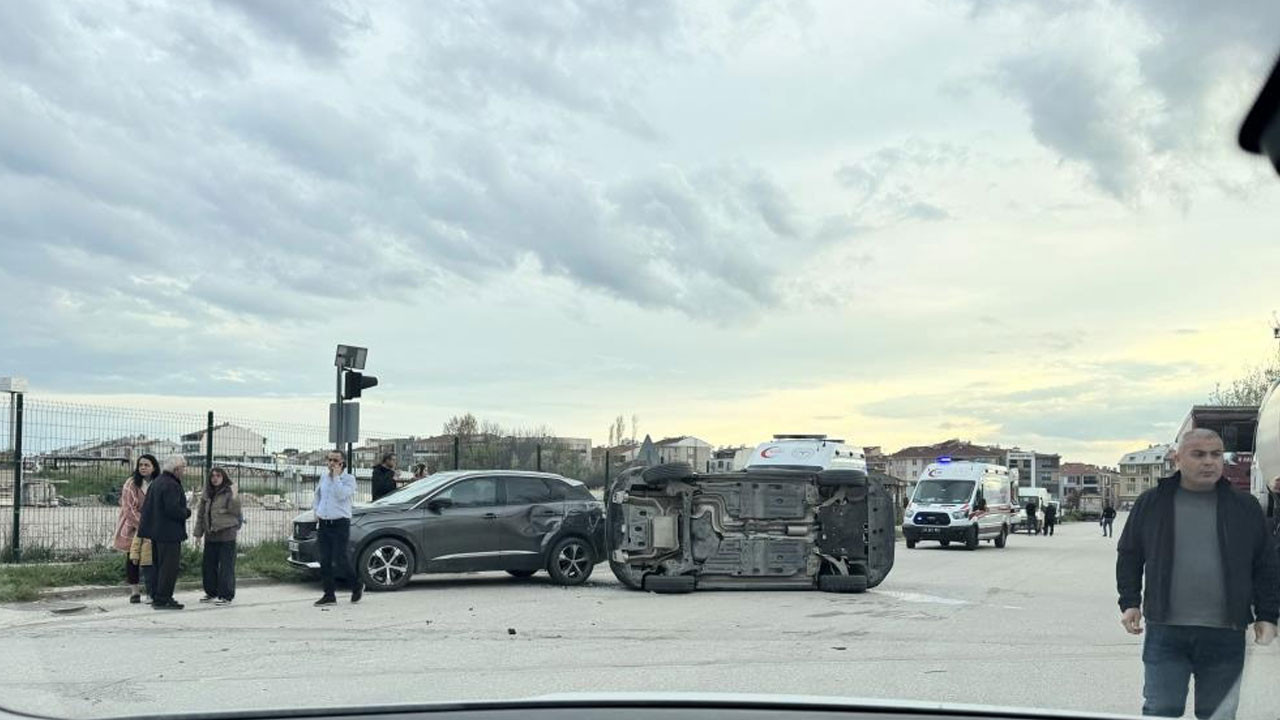 Eskişehir’e 4 aracın karıştığı kazada 7 kişi yaralandı