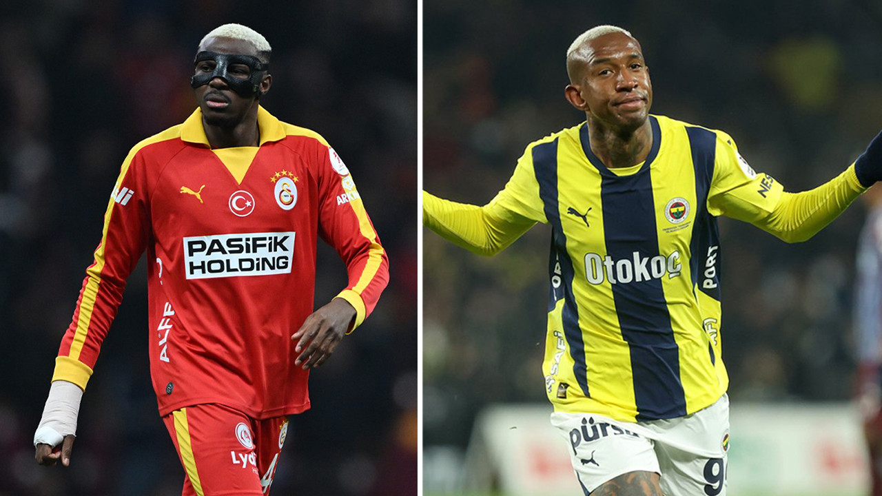 Galatasaray-Fenerbahçe maçının ilk 11'leri / Canlı anlatım