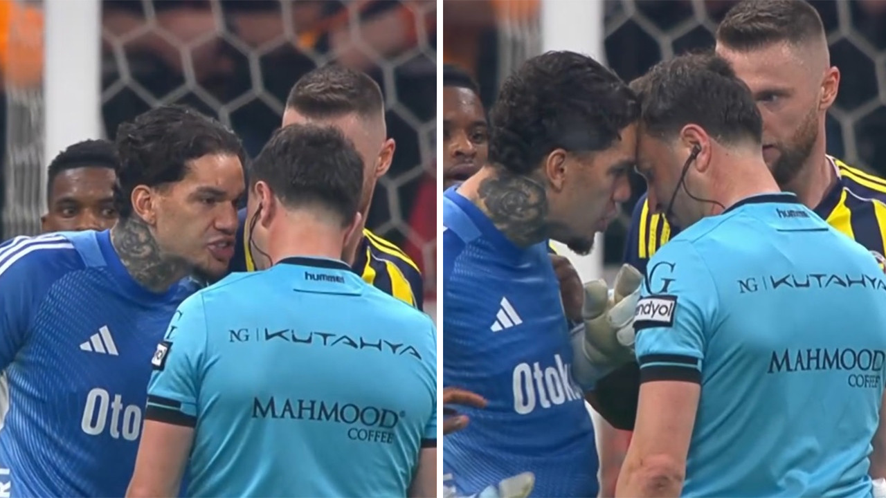 Kırmızı kart gören Ederson hakemin üzerine yürüdü