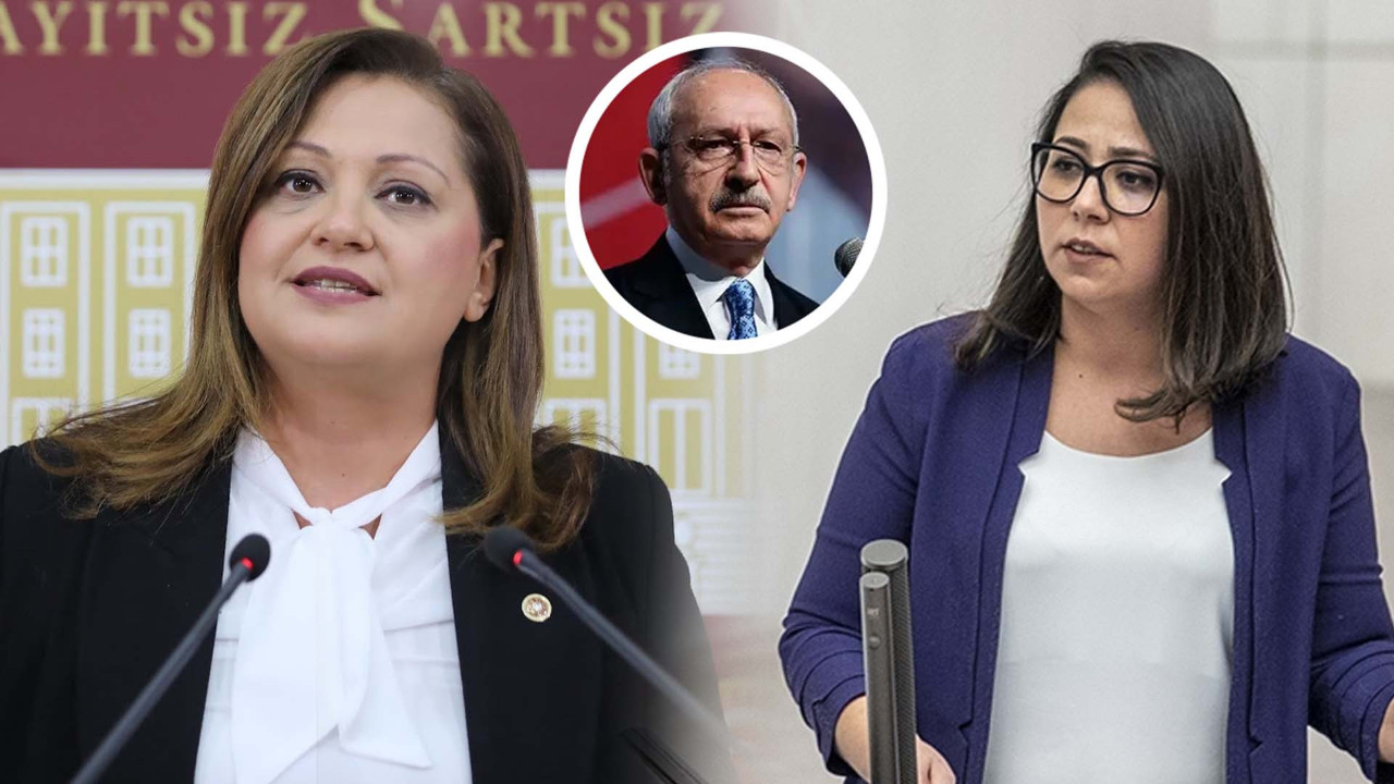 CHP'li Afyonkarahisar Belediye Başkanı Burcu Köksal ile TİP İstanbul Milletvekili Sera Kadıgil’in 