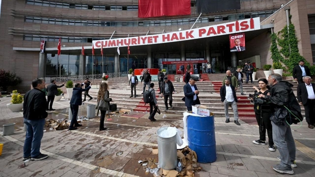 Başsavcılık duyurdu: CHP Genel Merkezi'ndeki tahliye sırasında ve sonrasında yaşananlara ilişkin soruşturma