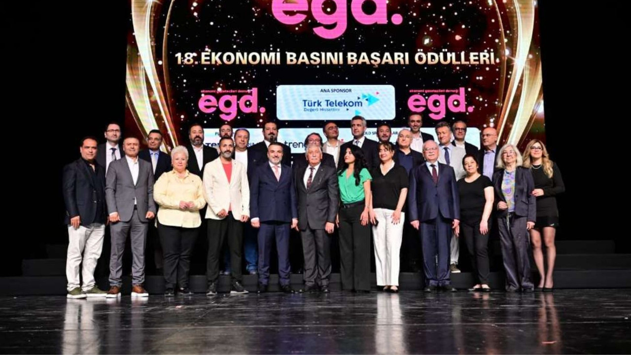 Ekonomi Basını Başarı Ödülleri sahiplerini buldu
