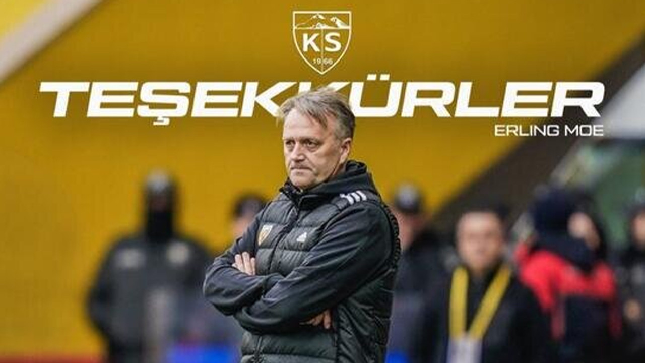 Kayserispor, Erling Moe ile yollarını ayırdı