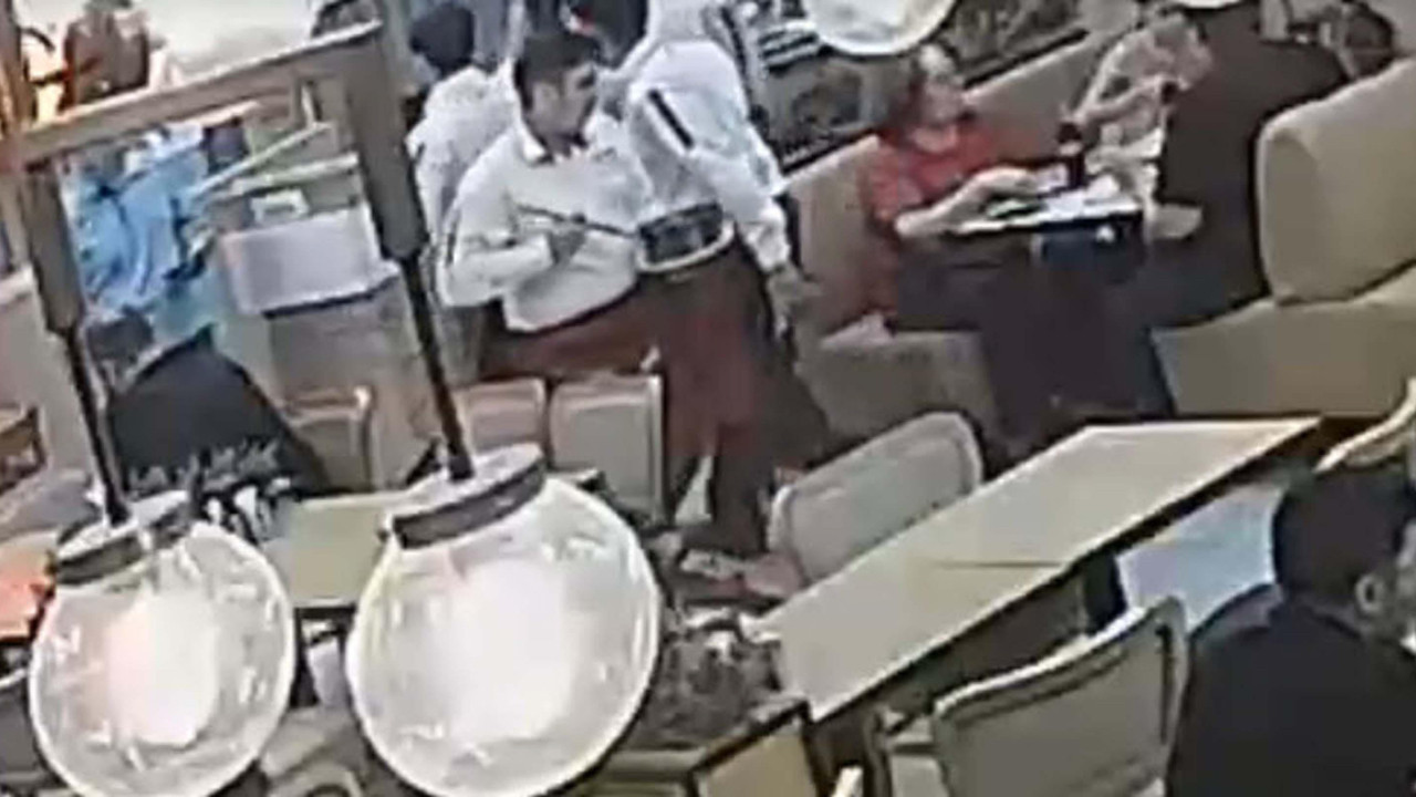 İzmir'de restoran şovu krizle bitti! Minik kızın üstüne kızg