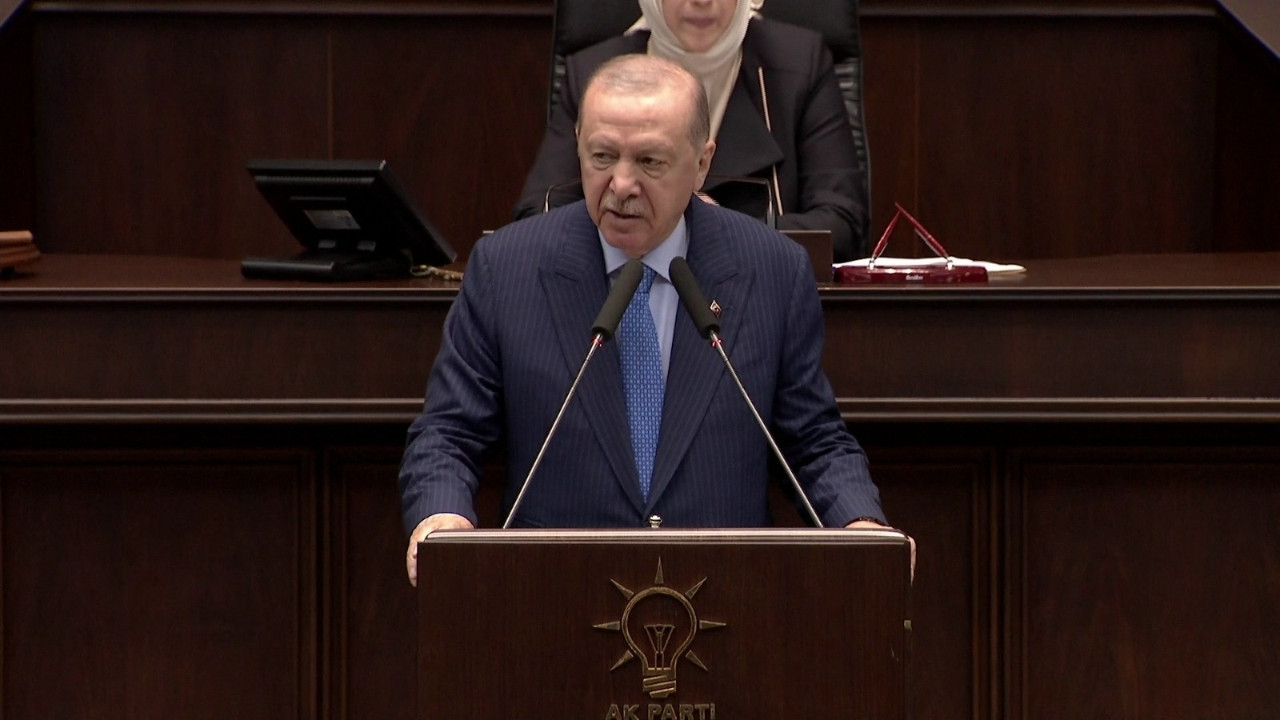Cumhurbaşkanı Erdoğan AK Parti Grup Toplantısı'nda konuşuyor