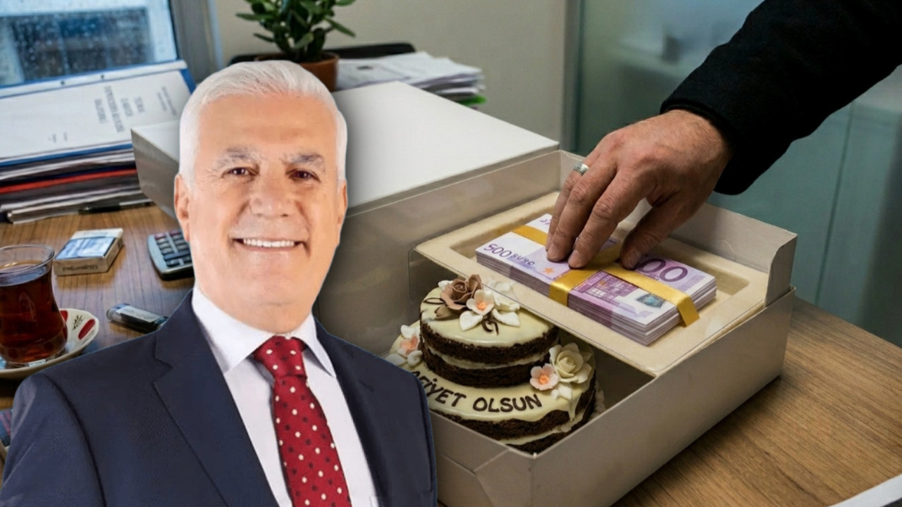 Pasta kutusunda 500'er euroluk rüşvet! Bursa'da 'Bozbey suç 