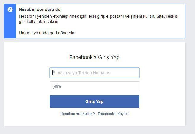 Facebook hesabı kapatma ve dondurma işlemleri - Sayfa 6