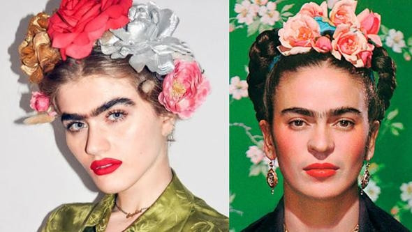 Kaşları için Frida Kahlo'yu örnek alıyormuş! - Sayfa 13