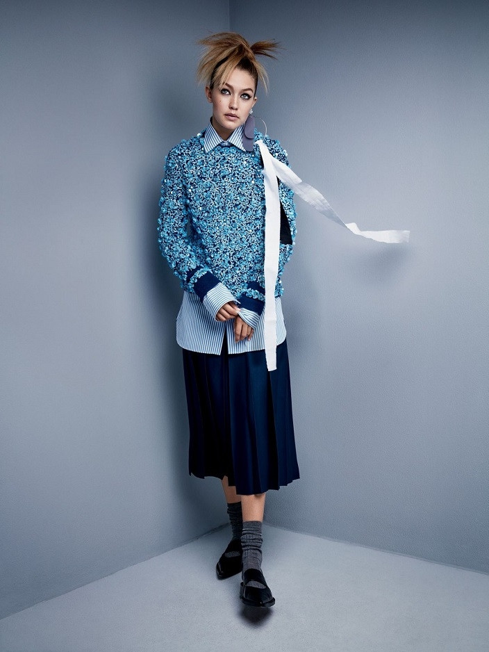 'Japonya Vogue'nin kapak kızı Gigi Hadid oldu! - Sayfa 19