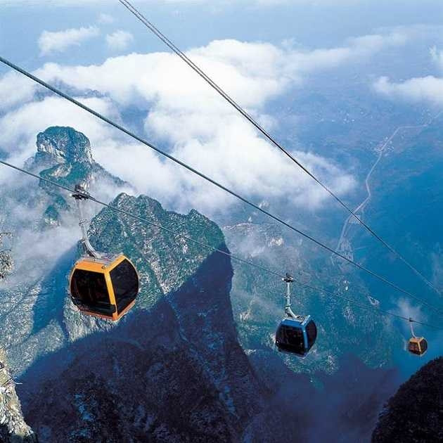 Çin'in Cennet Kapısı Dağı'nda vertigo garantili korkunç cam yol! - Sayfa 18