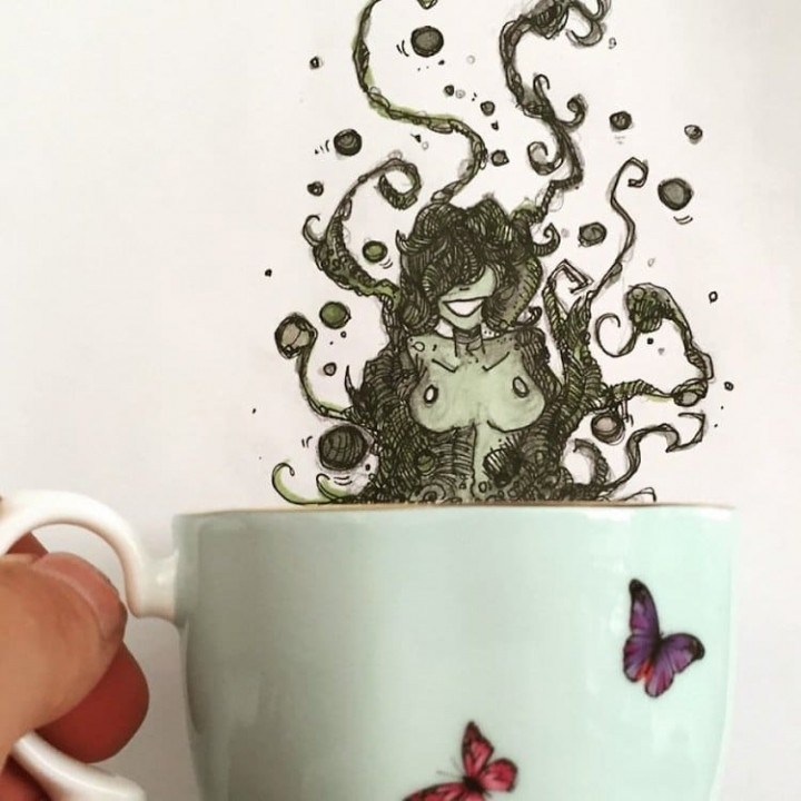 Karikatürist Korhan Erçin'in gerçekle hayalin buluştuğu eğlenceli çizimleri! - Sayfa 18