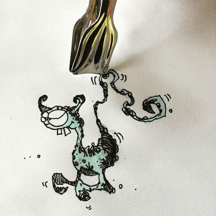 Karikatürist Korhan Erçin'in gerçekle hayalin buluştuğu eğlenceli çizimleri! - Sayfa 14