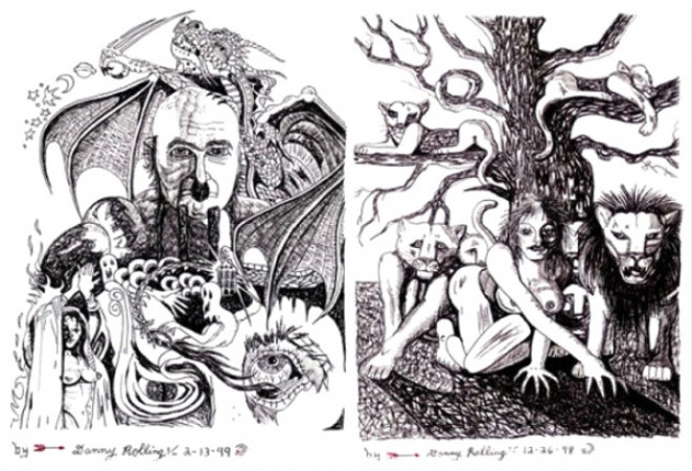 Seri katillerin çizdiği ürkütücü resimler! - Sayfa 16